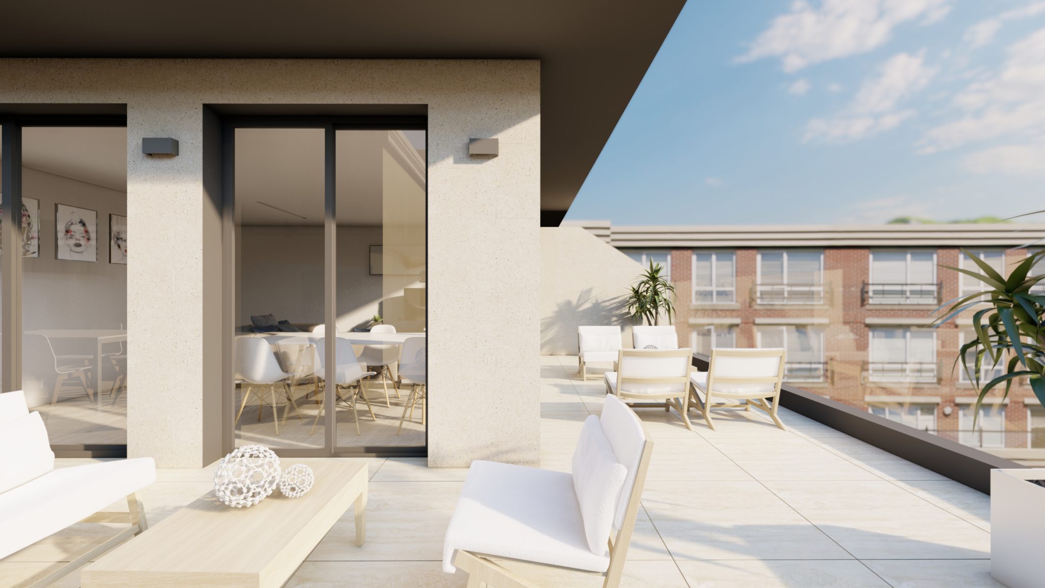 Ventajas de una vivienda con terraza
